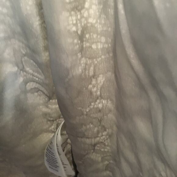 David's Bridal Short Tank Metallic Lace Dress - Picture 13 of 16